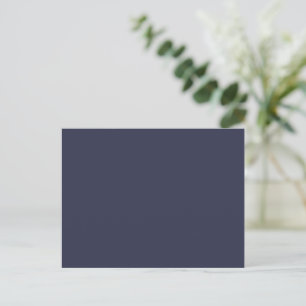 Create Your Own dark gray Custom personalized Holiday Postcard