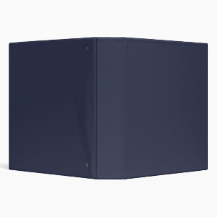 Create Your Own dark grey blue personalized Binder