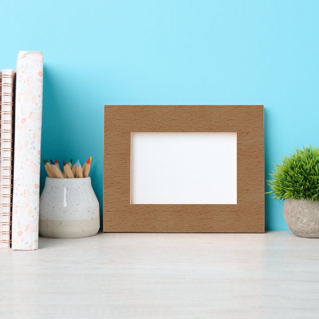  Create Your Own dark grey blue personalized  Etched Frames (Front)