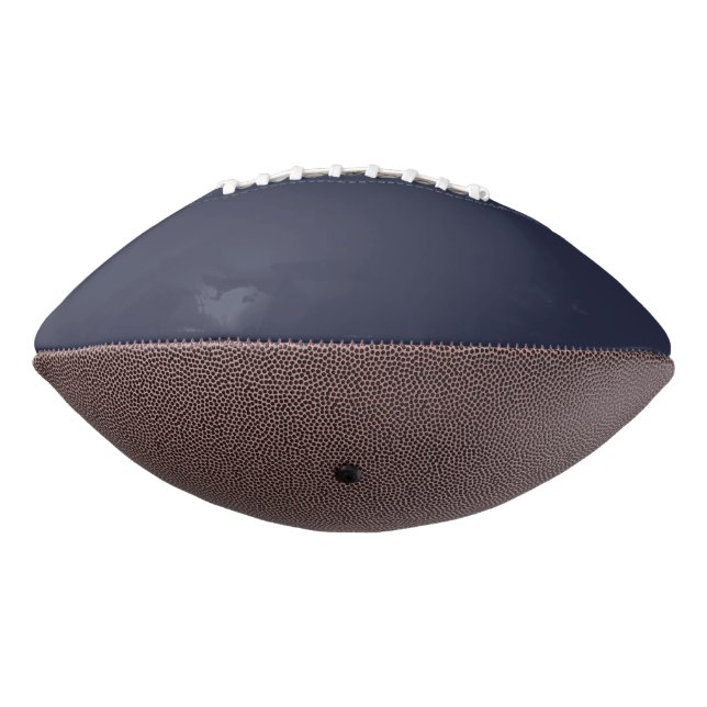 Create Your Own dark grey blue personalized Football (Rotated 270)