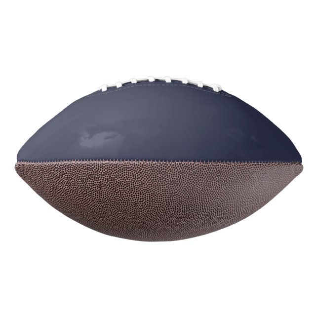 Create Your Own dark grey blue personalized Football (Rotated 270)