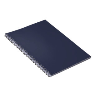 Create Your Own dark grey blue personalized Notebook