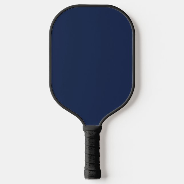 Create Your Own dark grey blue personalized Pickleball Paddle (Front)