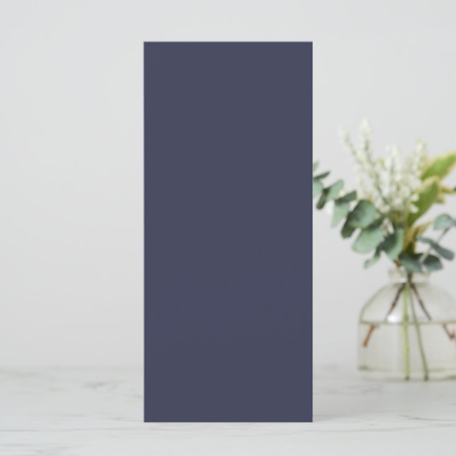 Create Your Own dark grey blue personalized Recipe (Standing Front)