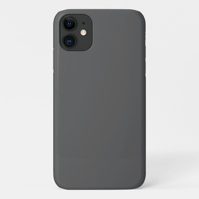 Create Your Own dark grey Custom Design Case-Mate iPhone Case (Back)