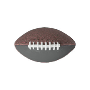 Create Your Own dark grey Custom Design Football