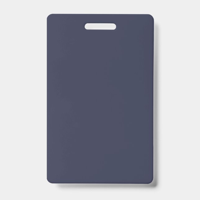 Create Your Own dark grey Custom personalized Badge (Front)