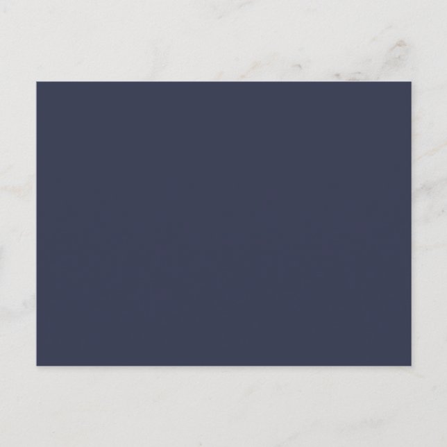 Create Your Own dark grey Custom personalized Holiday Postcard (Front)