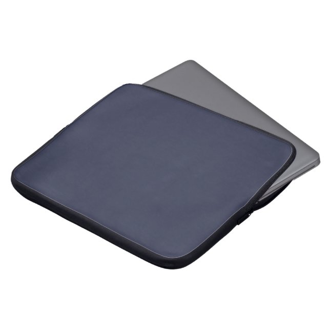 Create Your Own dark grey customizable Laptop Sleeve (Front Top)