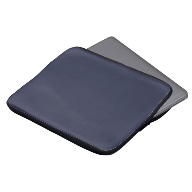 Create Your Own dark grey customizable Laptop Sleeve (Front Top)
