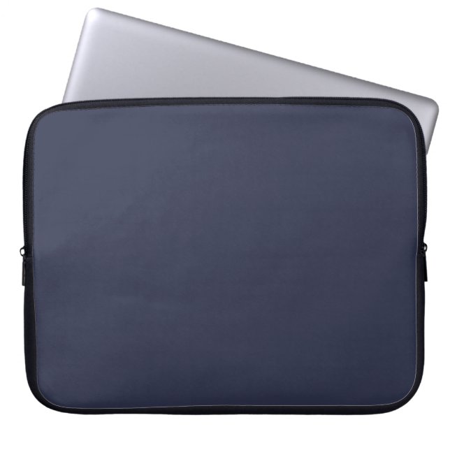 Create Your Own dark grey customizable Laptop Sleeve (Front)