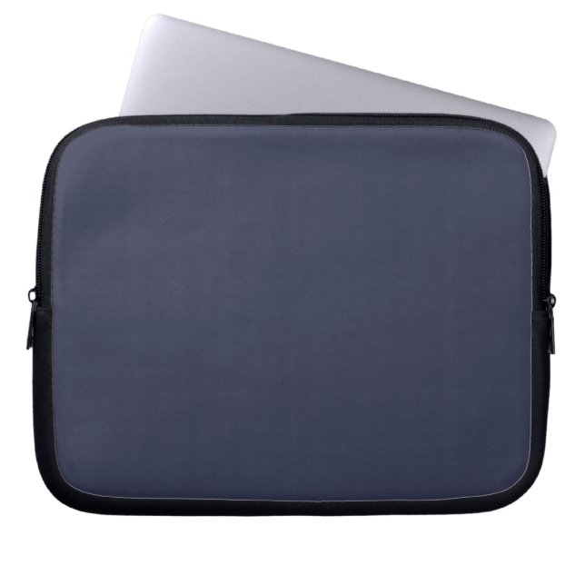 Create Your Own dark grey customizable Laptop Sleeve (Front)