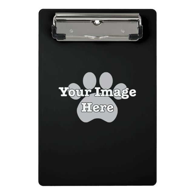 Create Your Own Dark Mini Clipboard (Front)