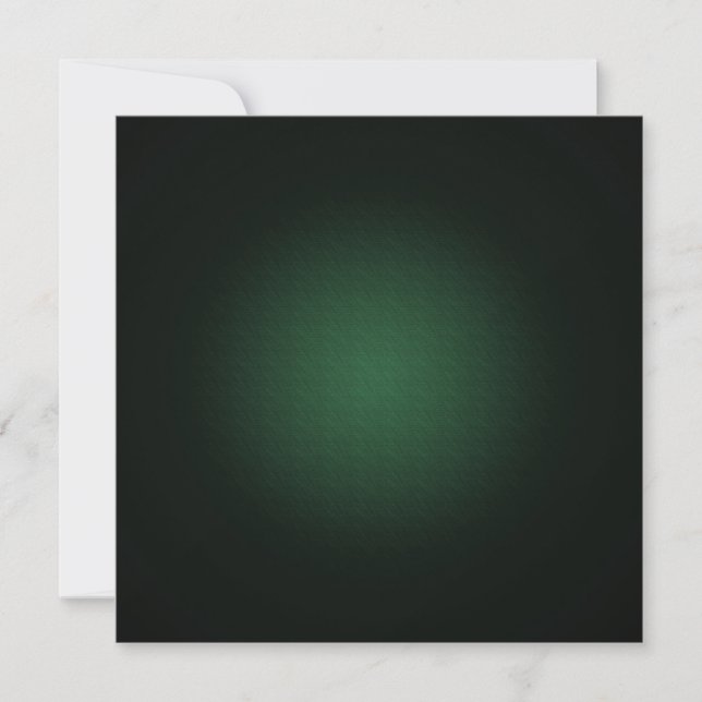 Create Your Own - Dark Spotlight Background Green (Front)