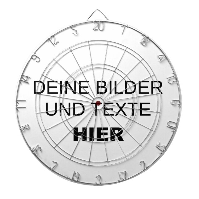 Create your own dartboard (Front)