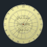 Create Your Own Dartboard<br><div class="desc">Create your own custom personalized wedding reception supplies,  decor,  favours,  gifts and more!</div>