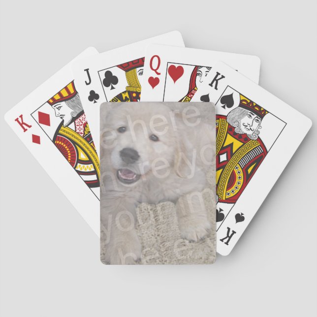Create Your Own Deck Of Pet Photo Playing Cards (Back)