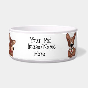 Create Your Own Decorated dog Food Bowl Gift Idea