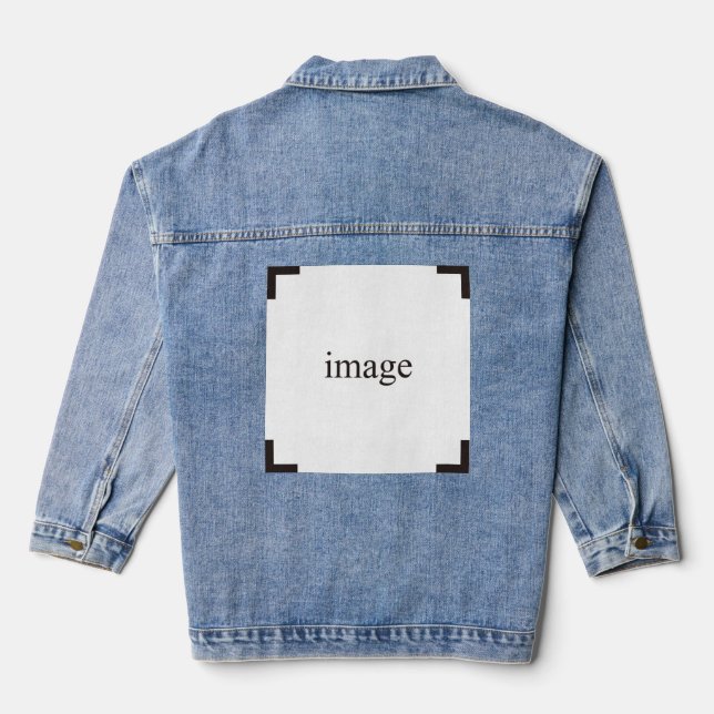 Create Your Own Denim Jacket (Back)