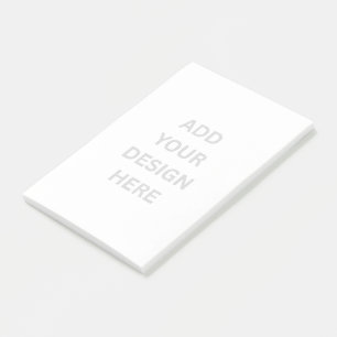 Create Your Own Design 4"x6" Post-it® Notes