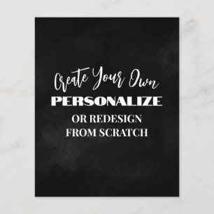 Create Your Own - Design a Custom Flyer