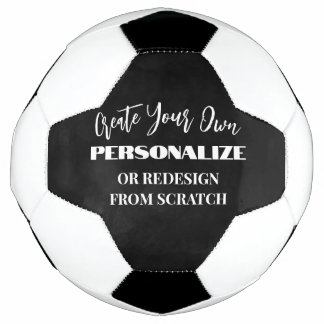 Create Your Own - Design a Custom Soccer Ball
