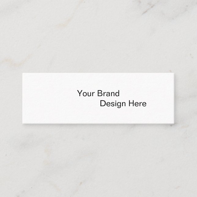 Create Your Own Design and Print Calling Card (Front)