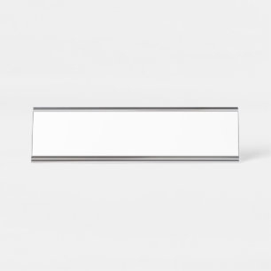 Create Your Own Design Desk Name Plate (2" x 8")