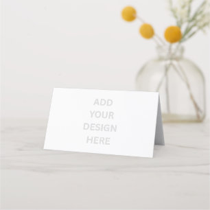 Create Your Own Design Horizontal Tent Fold Loyalty Card