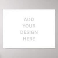 Create Your Own Design Matte Value Paper Poster