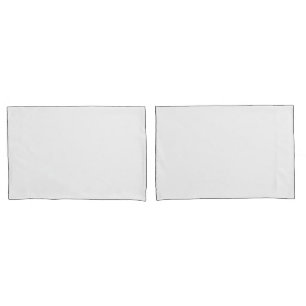 Create Your Own Design Pair of Standard Size Pillowcase