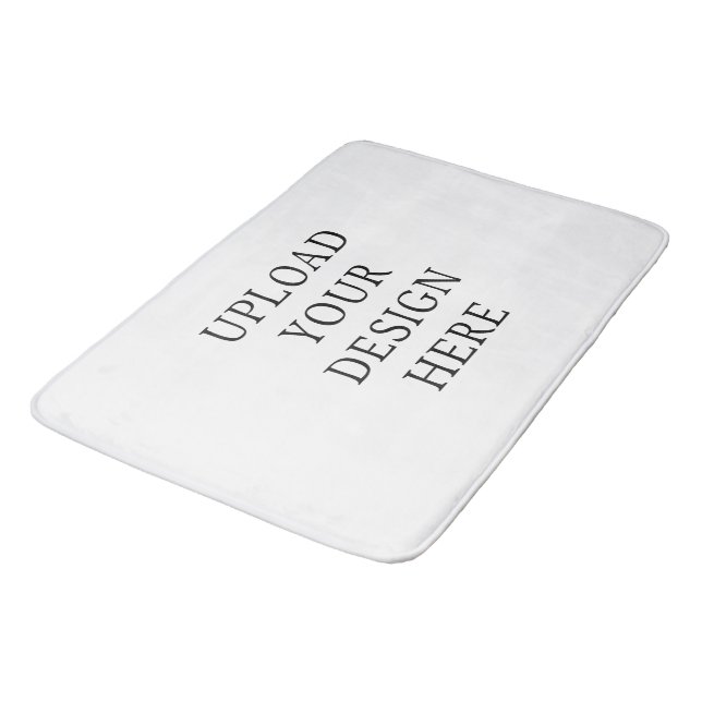 Create Your Own Design Personalized Bath Mat (Angled)