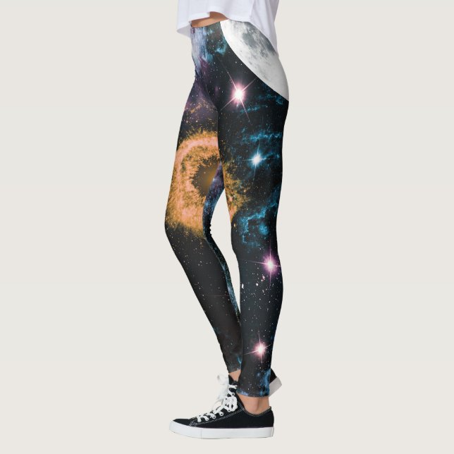 Create Your Own Design Personalized Logo On Leggings (Left)