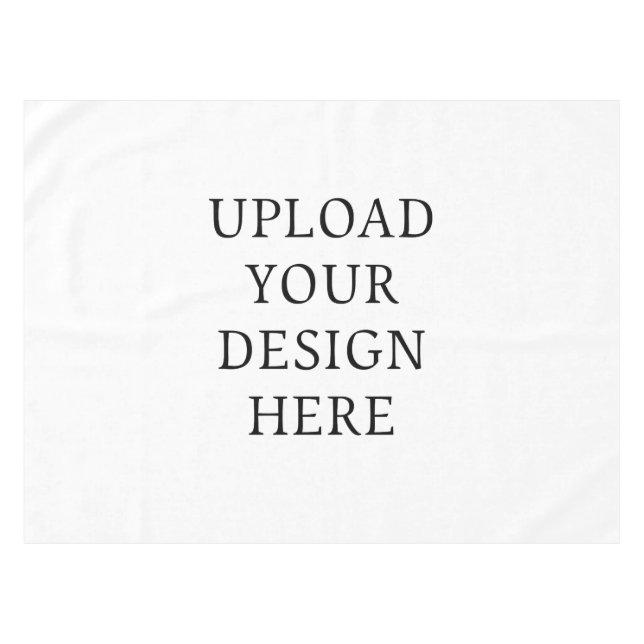 Create Your Own Design Personalized Tablecloth (Front (Horizontal))