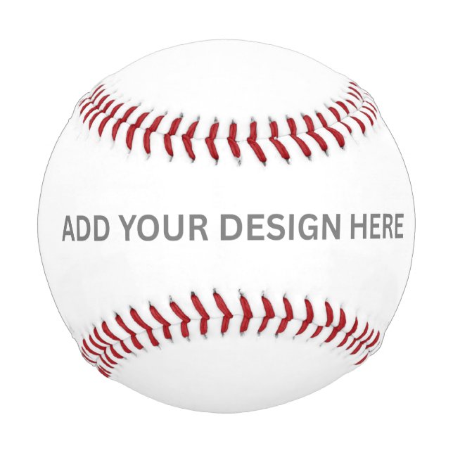 Create Your Own Design Regulation Size Baseball (Front)