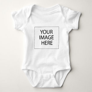Create your own design & text baby bodysuit