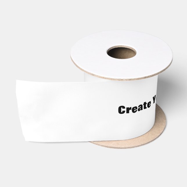 Create your own design & Text Satin Ribbon (Spool)