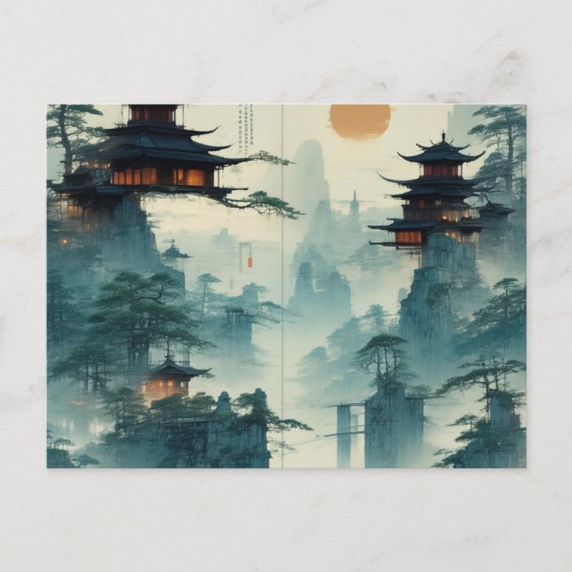 Create Your Own Design Vintage custom picture Postcard (Front)