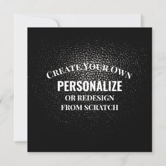 Create Your Own - Design Your Own Custom Card
