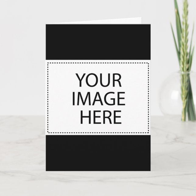 Create Your Own : Design Your Own Custom Gift Holiday Card (Front)