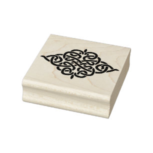 Create Your Own Diamond Shaped Celtic Knot Rubber Stamp