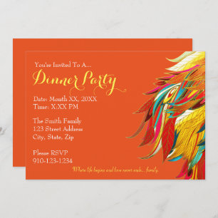 Create Your Own Dinner Party Invitation