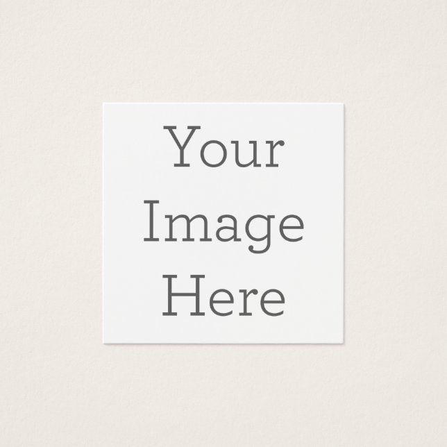 Square, 2.5" x 2.5" Profile Card (Front)