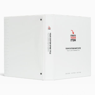 Create Your Own DIY Avery Binder Logo Upload Light