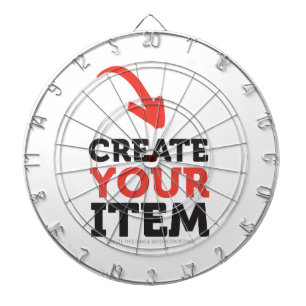 CREATE-YOUR-OWN DIY Custom upload your design Dartboard