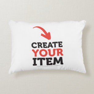 CREATE-YOUR-OWN DIY Custom upload your design Decorative Pillow