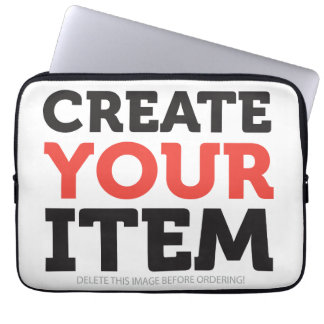 CREATE-YOUR-OWN DIY Custom upload your design Laptop Sleeve