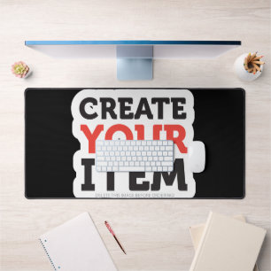 CREATE-YOUR-OWN DIY Custom upload your design Mous Desk Mat