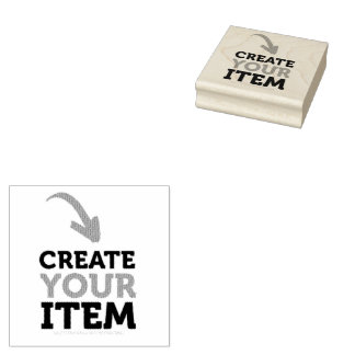 CREATE-YOUR-OWN DIY Custom upload your design Rubber Stamp