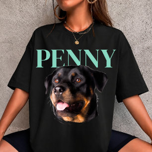 create your own Dog Pet Photo Animal custom 90s  T-Shirt